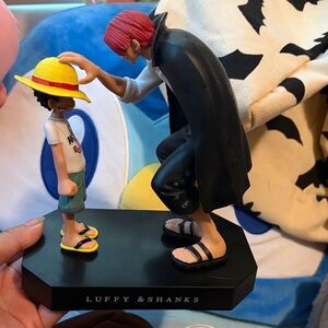 SOLD ❌One Piece Luffy & Shanks PVC Figure Set